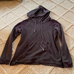 Dark purple hoodie. Size medium.